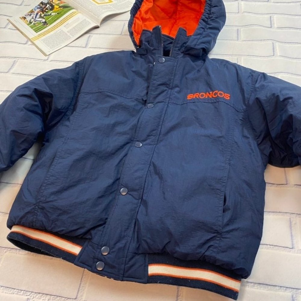NFL Denver Broncos Vintage Reebok Jacket Youth - Picture 3 of 12
